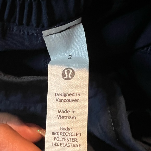 NWT Lululemon Hotty Hot High-Rise Skirt Long - True Navy - Picture 8 of 12